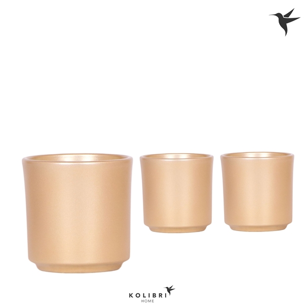 Deco Pot (15009GO) 9Ø 15cm